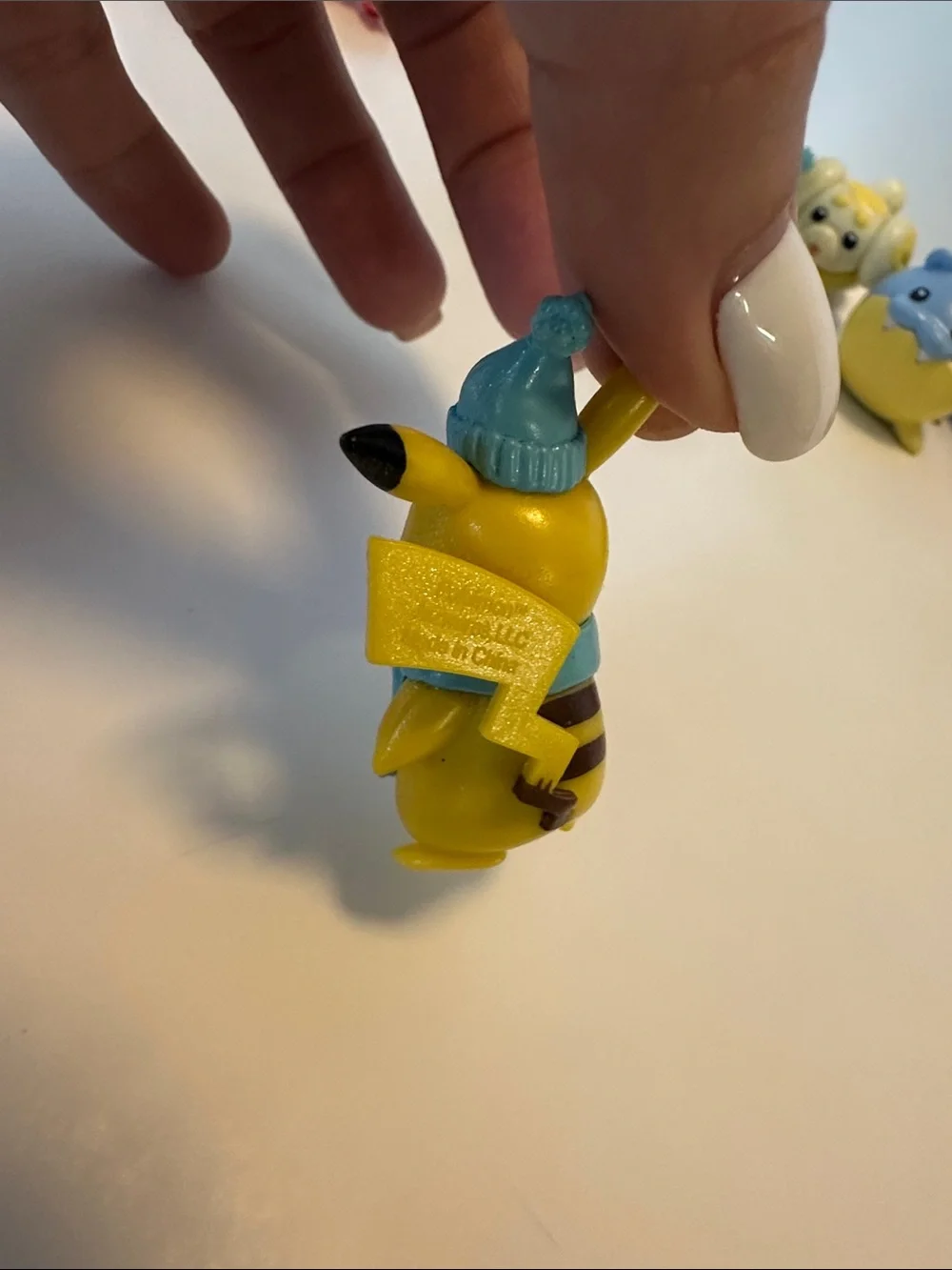 Pokemon Mini Figures - Green Blue Yellow Orange Red Brown